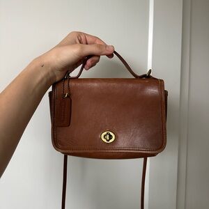 Coach Vintage Casino Leather Bag